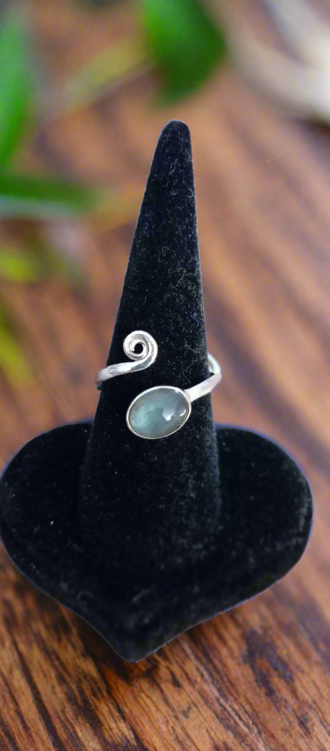 Bague labradorite