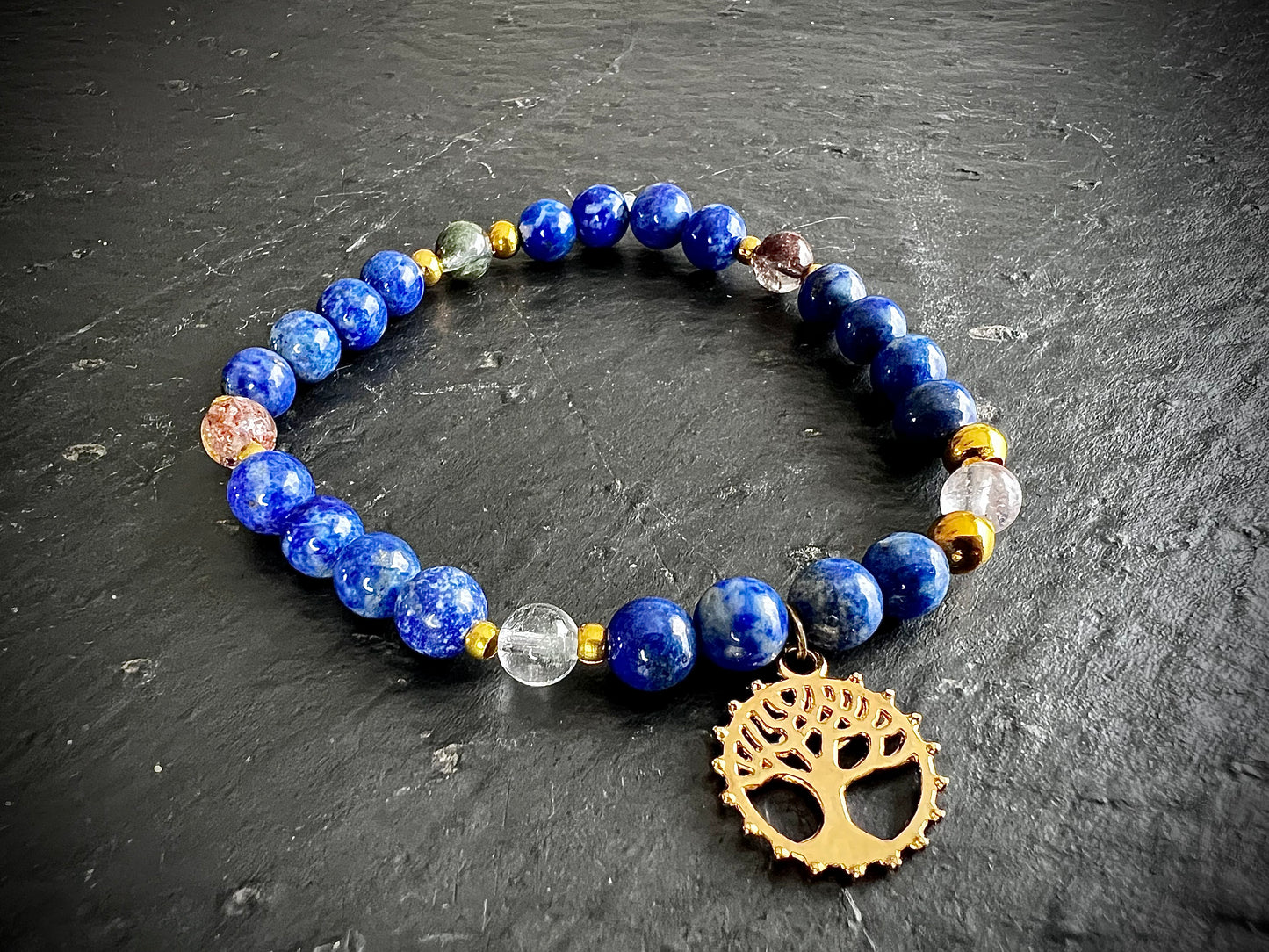 Bracelet lapis lazulli