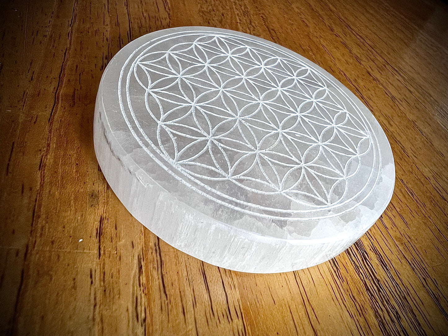 Plaque sélénite de rechargement