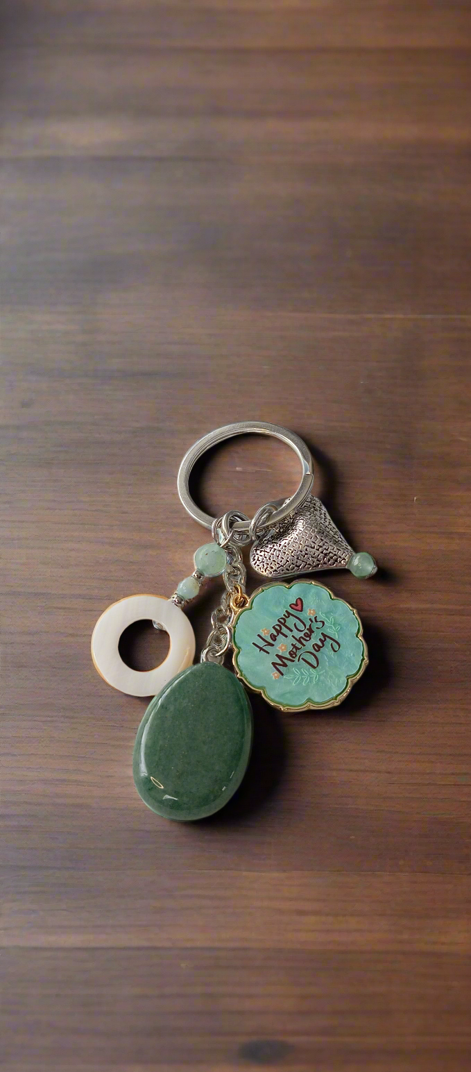 Porte clefs fête des mères 💚