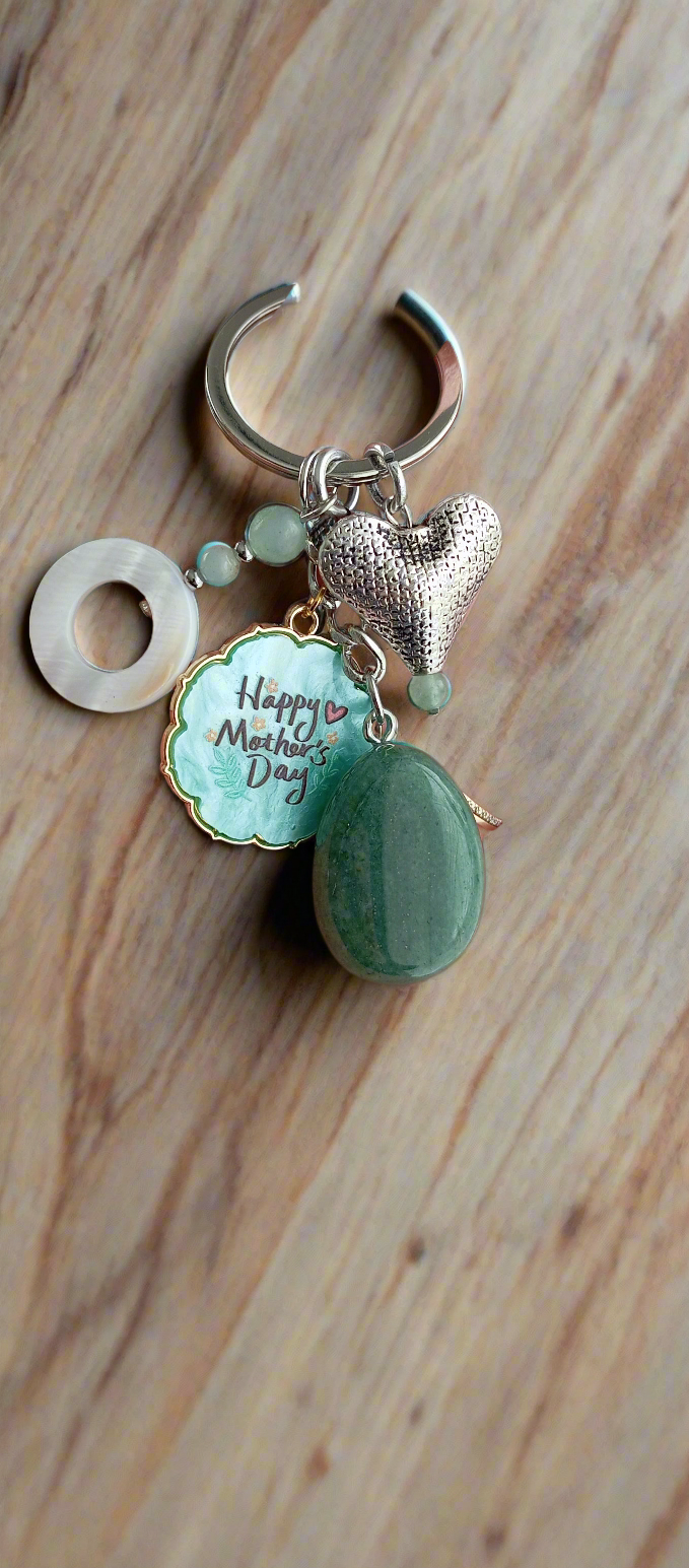 Porte clefs fête des mères 💚