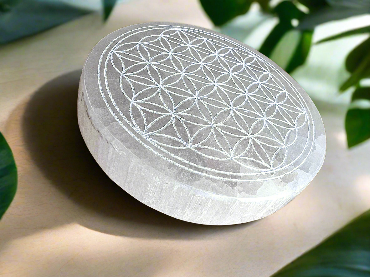 Plaque sélénite de rechargement